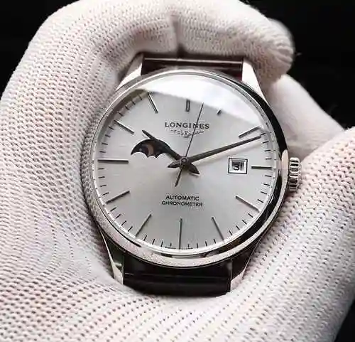Reloj Longines para hombre combinado con movimiento mecánico original completamente automático Caja 