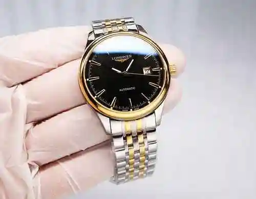 Reloj Longines para hombre combinado con movimiento mecánico original completamente automático Caja 
