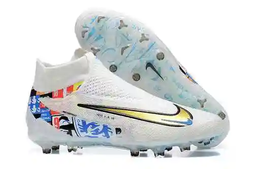 Arrival) Nike Phantom GX High Top Waterproof Full Knit Original Sole FG Football Shoe Nike Phantom G