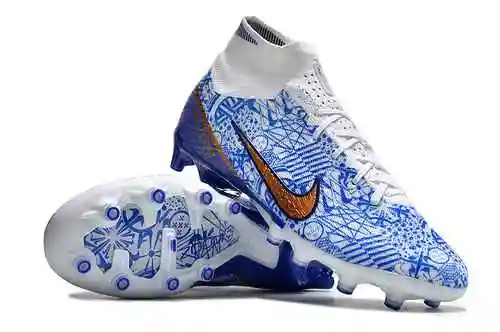 (Replenished - Children's/Women's/Men's Shoes) CR7 Exclusive "Blue and White Porcelain Color&qu