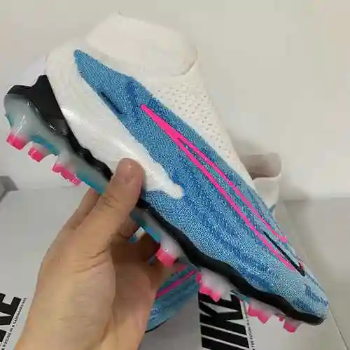 Arrived Men's and Women's Shoes 36-45 Nike Phantom GX High Top Waterproof Full Knit Original Sole FG
