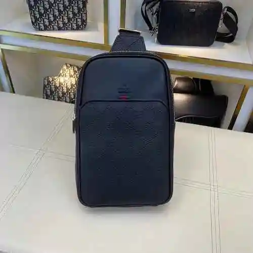 Bolso de pecho exclusivo para hombre GUCCI hecho de material de lona importado, bolsa de regalo de e