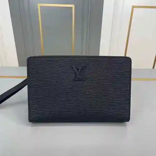 Bolso especial para hombre LV hecho de material de lona importado, bolsa de regalo de entrega de alt