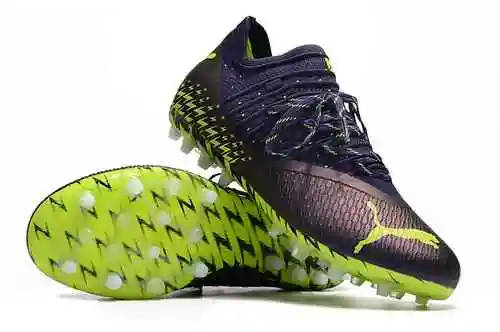 (Alcanzado - Coincidencia de color correcta) Zapato de fútbol MG de punto completo impermeable exclu