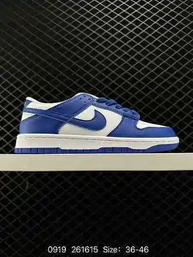 7 Nike Dunk Low "Kentucky&# x27;" Azul cielo Blanco ID del producto: CU726 Talla: 36 3