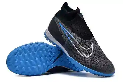 (Llegada - Zapatos para niños/mujeres/hombres - Letras 3D en el talón) Nike High Top Phantom GX Gold