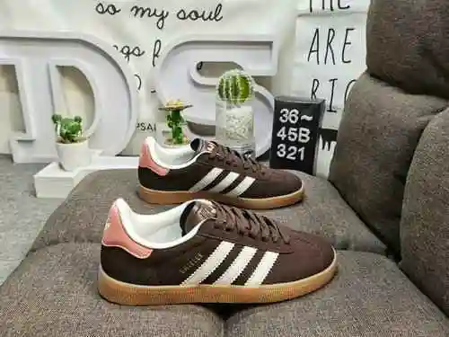 321DADIDAS GAZELLE Clover Campus Casual Board Shoes.