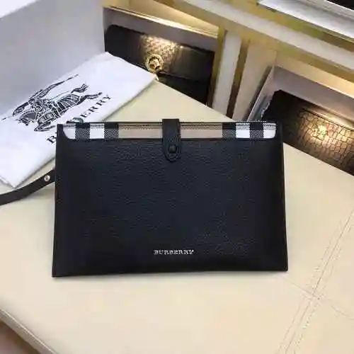 BRU Burberry Bolso especial para hombre hecho de material de lona importado, bolsa de regalo con ent