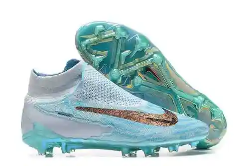(Llegada) Zapato de fútbol Nike Phantom GX High Top impermeable Full Knit Original Sole FG Nike Phan