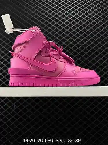 8 Zapatos de skate Nike AMBUSH x SB Dunk High SB con caña alta Número de artículo: CU744 Estilo urba