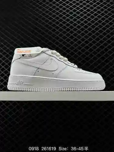 9 auténticas zapatillas informales, versátiles y de caña baja Nike Air Force Low Air Force One. El r