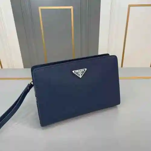 Bolso Exclusivo para Hombre PRADA Hecho de Material de Lona Importada, Bolsa de Regalo con Entrega d