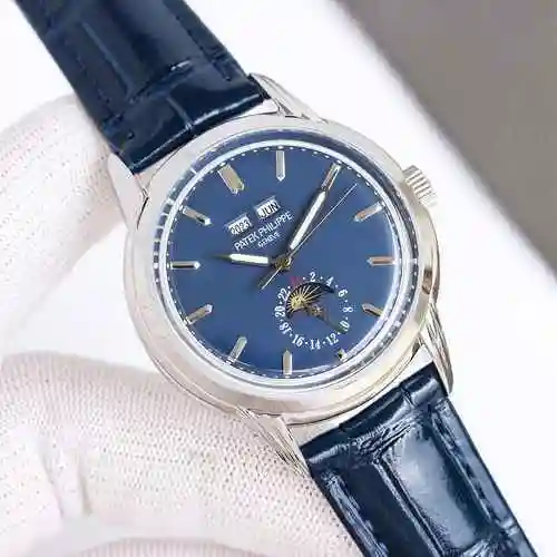Reloj Patek Philippe para hombre combinado con movimiento mecánico original completamente automático