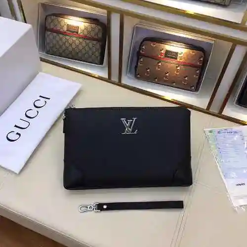Bolso especial para hombre LV hecho de material de lona importado, bolsa de regalo de entrega de alt
