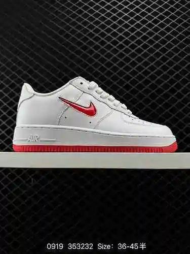 6 pequeños libros rojos Popular Air Force Low Top Jelly Nik Air Force Low&# x27; Zapatos de tabl
