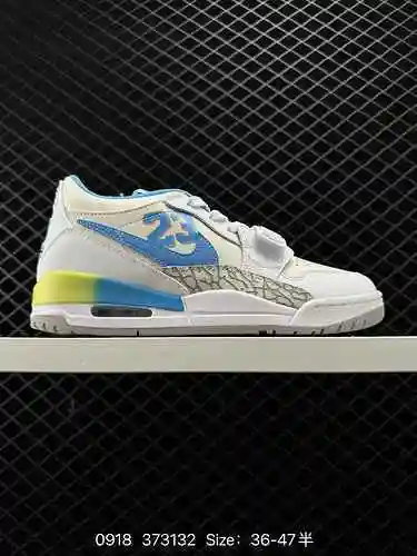 El 6 Air Jordan Legacy 32 Low Cut White Blue AJ32 Jordan 32 Generation aj32 Joe 32 Low Bang White Bl