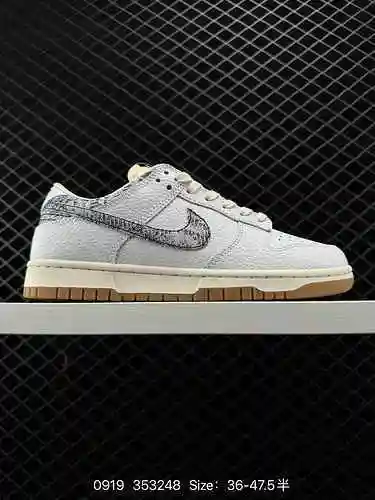 24 Nike SB Dunk Low "Washed Denim" Wash Denim ‼ Todo el par de zapatos utiliza una parte s