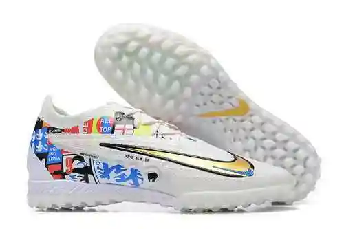 (Arrival) Nike Low Top Phantom GX Double Layer Waterproof Fish Silk Full Knit MD Grass Nail Football