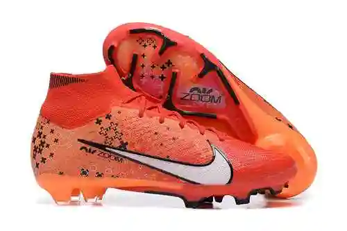 Arrival) Nike Assassin 15th Generation High Top Built-in Full Air Cushion Waterproof Knitted FG Foot