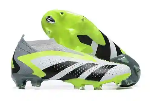 (Llegada) Zapato de fútbol Adidas Falcon Precision Full Knit Laceless High Top FG PREDATOR ACCURACY+