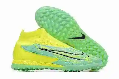 (Arrival) - Nike High Top Phantom GX Double Layer Waterproof Fish Silk Full Knit MD Grass Nail Footb