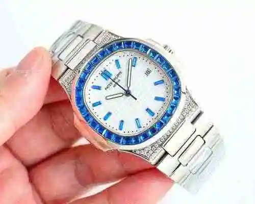 Reloj Patek Philippe para hombre combinado con movimiento mecánico original completamente automático