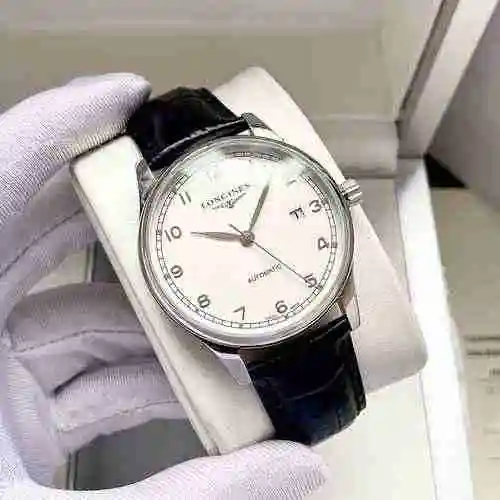 Reloj Longines para hombre combinado con movimiento mecánico original completamente automático Caja 