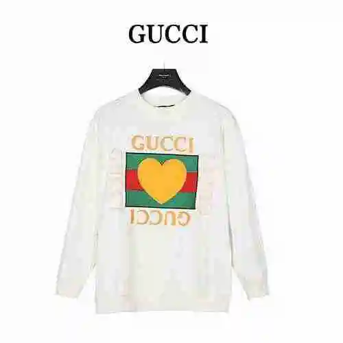 GUCCI/Gucci 2023 Qixi Valentine's Day series knitted cotton sweater