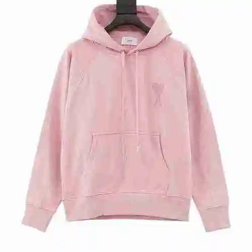 Ami/Love Classic Love Logo Embroidered Hoodie