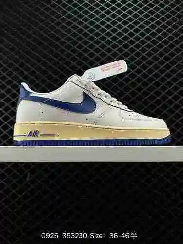 Nike Air Force Low Air Force One Low zapatilla casual versátil y superior. El rendimiento de amortig