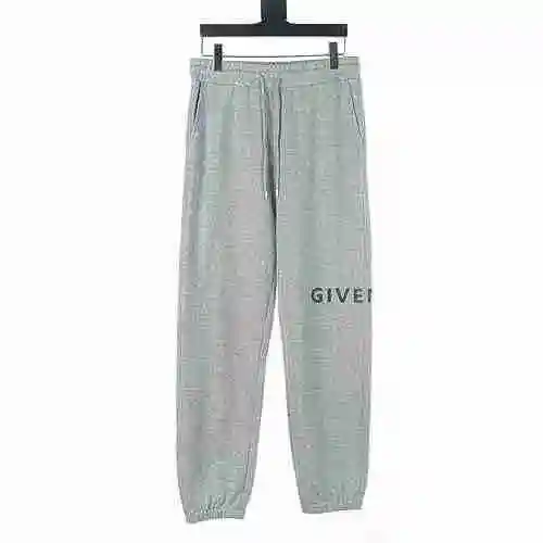 GVC Givenchy GFC 23FW Reflective Letter Printed Pants