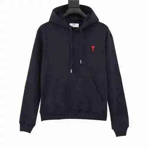 Ami/Love Little Heart Embroidered Hoodie