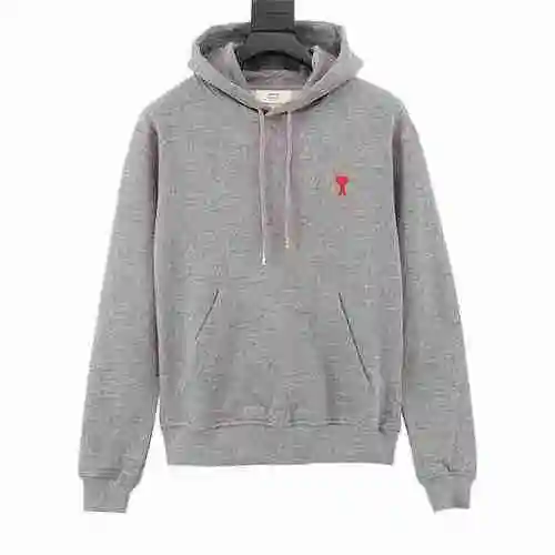 Ami/Love Little Heart Embroidered Hoodie