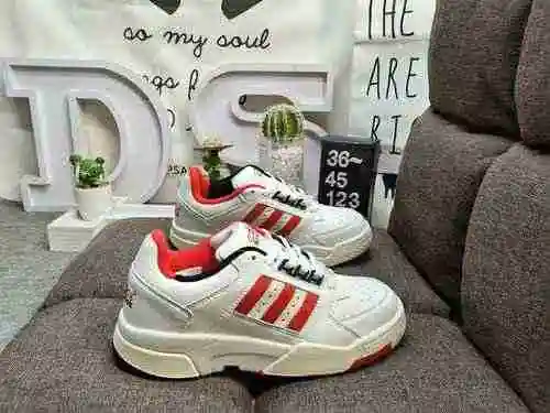 123DAdidas Men's and Women's Torsion Response Tennis Lo W Sneakers Co branded Breathable Cushioning 