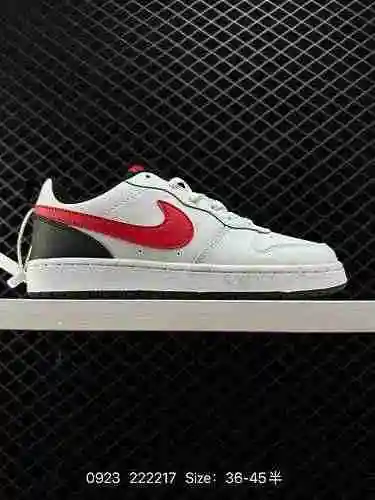 8 NK Court Borough Low 2 Blanco Naranja Rojo Original Exclusivo Modelo Privado Suela Grande Low Top 