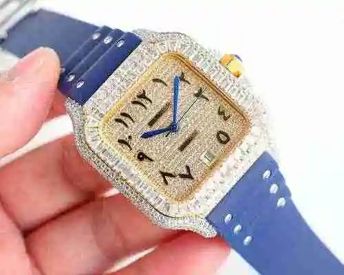 Reloj Cartier Reloj para hombre combinado con movimiento mecánico original completamente automático 