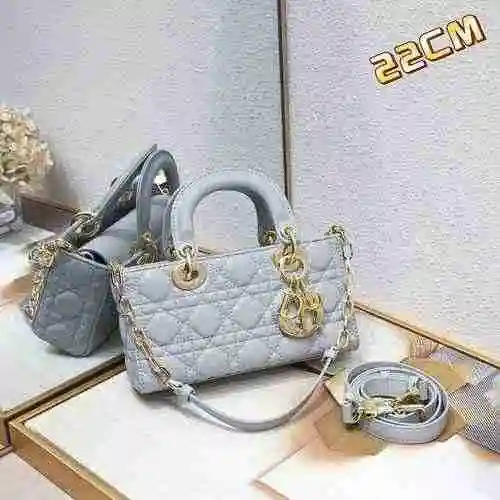 Bolso DIOR fabricado en material de lona importado, bolsa de regalo con entrega de alta calidad, tam