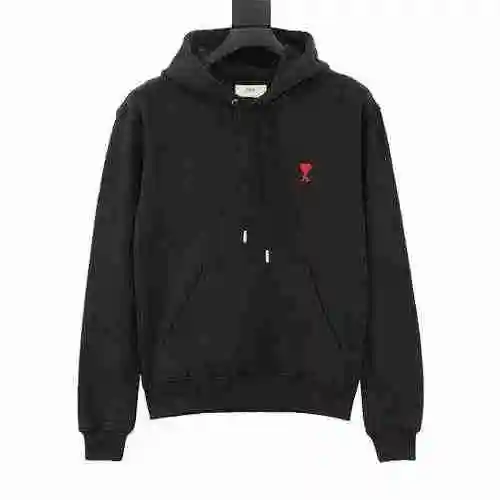 Ami/Love Little Heart Embroidered Hoodie