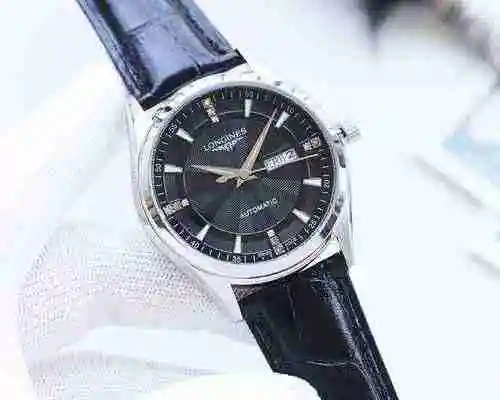 Reloj Longines para hombre combinado con movimiento mecánico original completamente automático Caja 