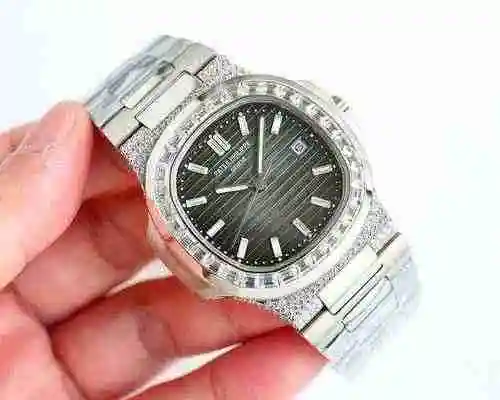 Reloj Patek Philippe para hombre combinado con movimiento mecánico original completamente automático