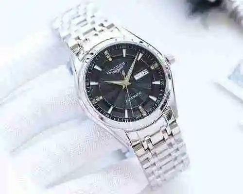 Reloj Longines para hombre combinado con movimiento mecánico original completamente automático Caja 