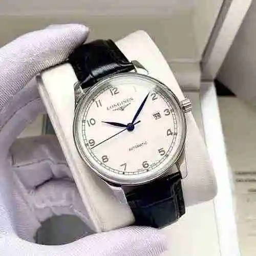 Reloj Longines para hombre combinado con movimiento mecánico original completamente automático Caja 