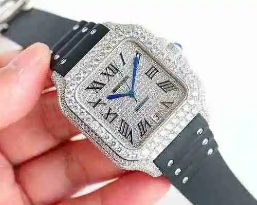Reloj Cartier Reloj para hombre combinado con movimiento mecánico original completamente automático 