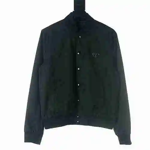PRADA Prada PRD 23 New Triangle Brand Wool Thin Cotton Baseball Jersey