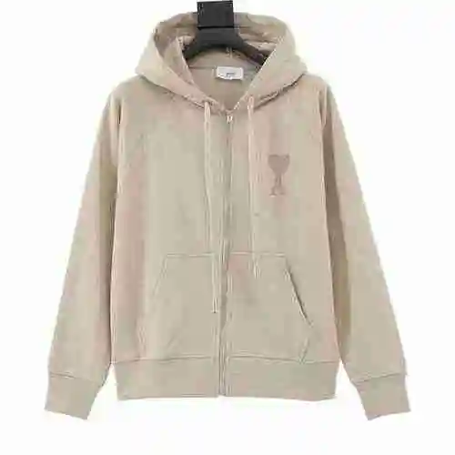 Ami/Love Classic Love Logo Embroidered Hoodie