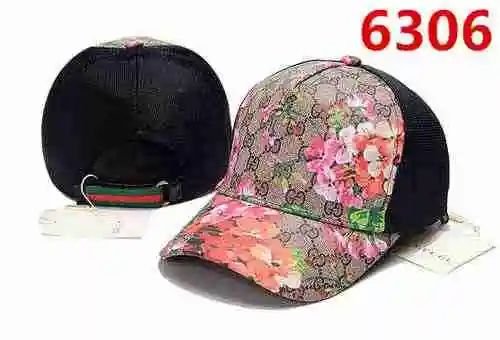 9.23 Actualización puntual Sombrero GUCCI Sombrero de malla totalmente de algodón Algodón de alta ca
