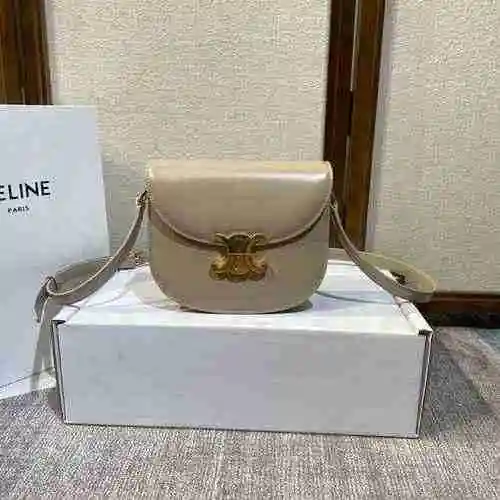 El bolso cruzado CEL Celine adopta una versión de réplica de cuero original importada de primer nive
