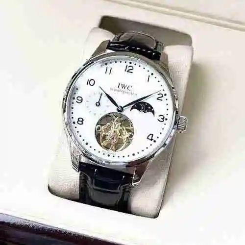 Reloj Wanguo para hombre emparejado con movimiento mecánico original completamente automático Caja d