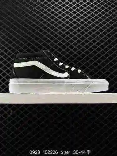30000 Vans Vault OG Sk8-Mid Zapatos de lona informales simples de gama alta oficiales de Vans con ca