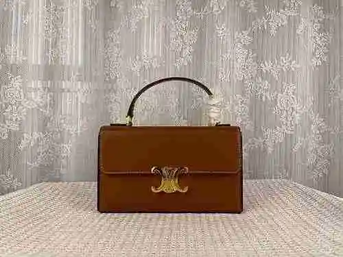 Bolsa CEL Celine Box hecha de material de lona importado, bolsa de regalo de entrega de alta calidad